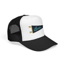 Acadia National Park Pennant Trucker Hat — Vintage Foam Mesh Cap-9