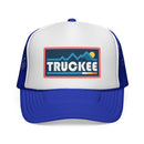 Truckee, California Retro Mountains Trucker Hat - Vintage Style Truckee Cap-3
