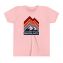 Crested Butte, Colorado Youth Shirt - Retro Mountain Crested Butte Kid's T-Shirt-3
