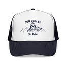 Sun Valley, Idaho Ski Babe Trucker Hat — Foam Mesh Cap-4