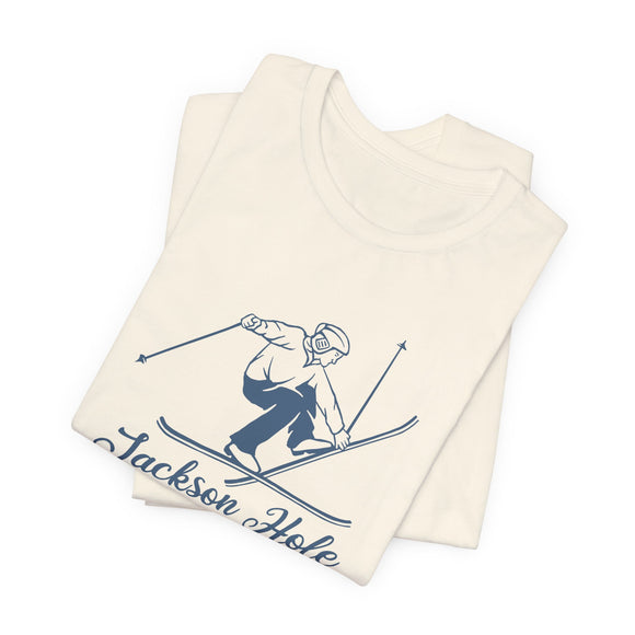 Jackson Hole, Wyoming T Shirt - Vintage Ski Graphic Tee