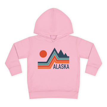 Buy pink Alaska Toddler Hoodie - Unisex Alaska Toddler Sweatshirt