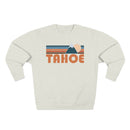 Premium Tahoe, California Retro Mountain Graphic Sweatshirt-1