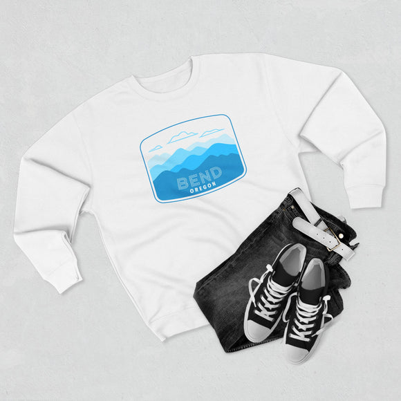 Premium Bend, Oregon Sweatshirt Unisex Crewneck, Premium Sweatshirt, Crewneck Jumper, Ski Resort Apparel