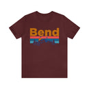 Bend, Oregon Shirt - Mountain Sunset Unisex Bend T-Shirt-7