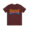 Bend, Oregon Shirt - Mountain Sunset Unisex Bend T-Shirt