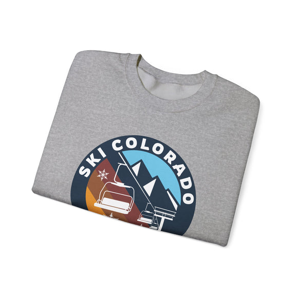 Colorado Sweatshirt - Ski Lift Colorado Crewneck Sweatshirt