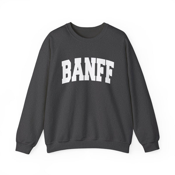 Banff, Canada Sweatshirt - Unisex Graphic Crewneck