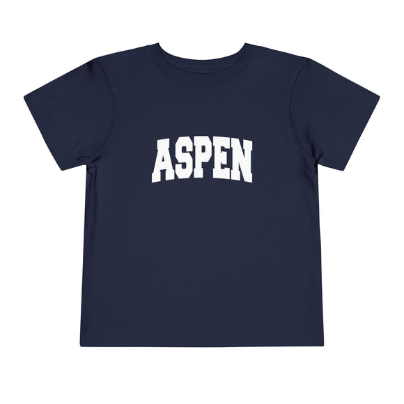 Aspen, Colorado Toddler Graphic Tee - Kids Aspen Vacation T-Shirt