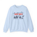 Big Sky, Montana Sweatshirt Après-Ski Crewneck - Mountain Ski Lodge Design-4