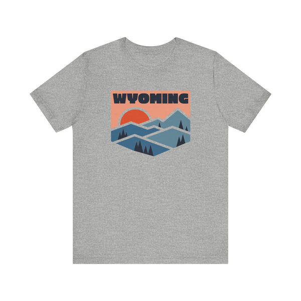 Wyoming T Shirt - Retro Graphic Wyoming Tee