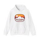 Fort Collins, Colorado Hoodie - Retro Ombre Unisex Fort Collins Hoodie Sweatshirt-4