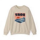 Taos, New Mexico Sweatshirt Retro Mountains, Taos Unisex Graphic Crewneck-2