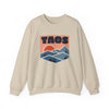 Taos, New Mexico Sweatshirt Retro Mountains, Taos Unisex Graphic Crewneck