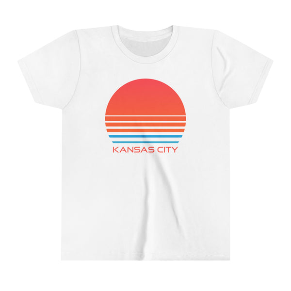 Kansas City, Missouri Youth Shirt - Retro 80s Kansas City Kid's T-Shirt