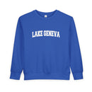 Lake Geneva, Wisconsin Toddler Sweatshirt - Lake Geneva Toddler Crewneck Sweatshirt-2