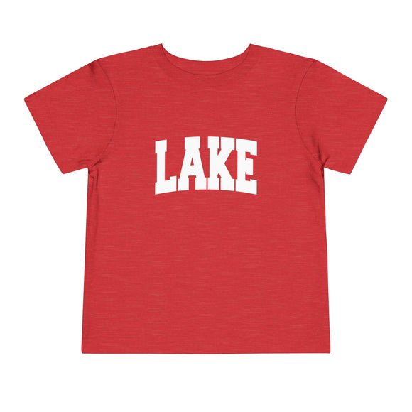 Lake Toddler Graphic Tee - Kids Lake Vacation T-Shirt