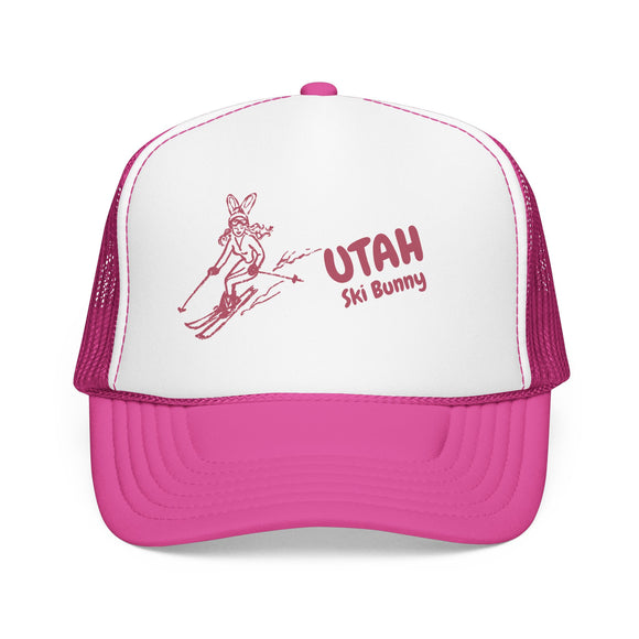Utah Ski Bunny Foam Trucker Hat