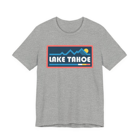 Lake Tahoe, California T Shirt - Retro Graphic Tee