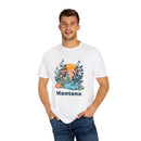 Montana Graphic Tee, Comfort Colors Retro Unisex T shirt-8