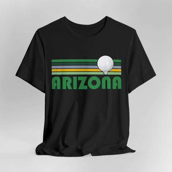 Golf Arizona T-Shirt - Retro Golf Unisex Arizona Shirt