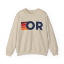 Oregon Retro Sweatshirt | Retro Stripes Oregon-2
