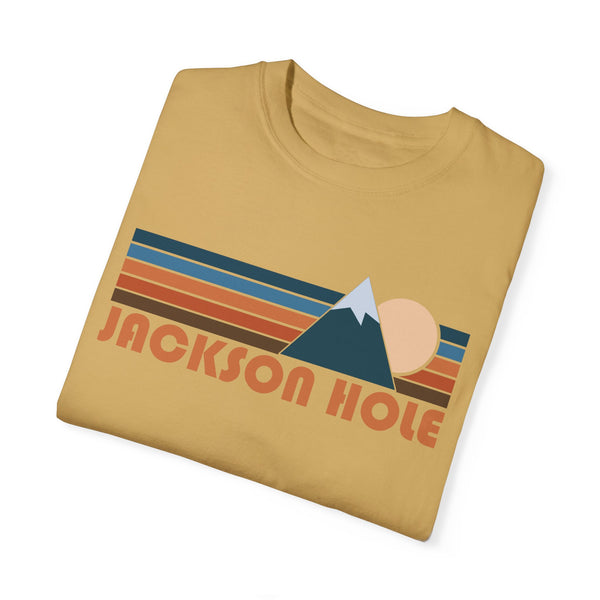 Jackson Hole, Wyoming Graphic Tee, Comfort Colors Retro Unisex Jackson Hole T shirt, Mountain Adventure Shirt