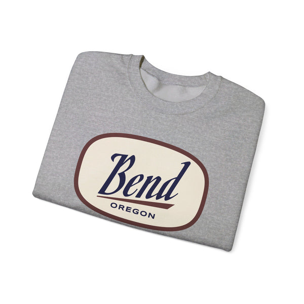 Bend, Oregon Sweatshirt - Unisex Retro Crewneck Bend Sweatshirt