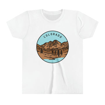 Buy white Colorado Youth T-Shirt - Unisex Kids Colorado Shirt