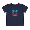 Destin, Florida Toddler T-Shirt - Retro Palm Tree Toddler Destin Shirt