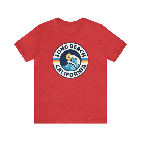 Long Beach, California T-Shirt - Retro Unisex Long Beach Shirt