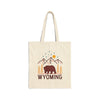 Wyoming Tote Bag - Cotton Canvas Wyoming Bag