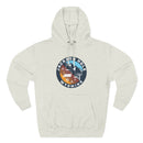 Premium Jackson Hole, Wyoming Ski Lift Hoodie-3