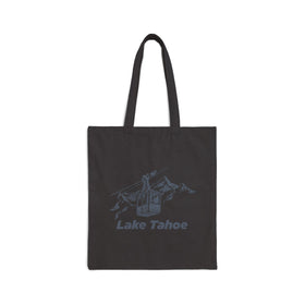 Lake Tahoe, California Cotton Canvas Tote Bag - 15