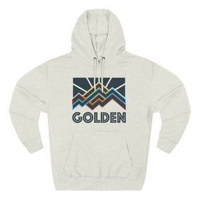 Golden, Colorado Hoodie - Retro Mountain Unisex Sweatshirt