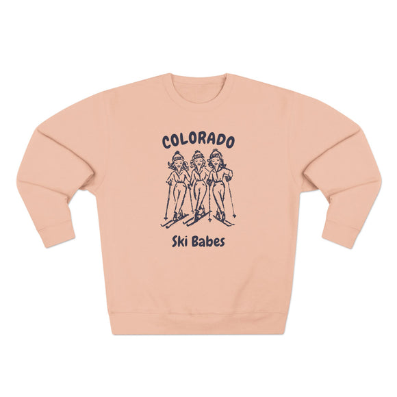 Premium Colorado Ski Babes Sweatshirt