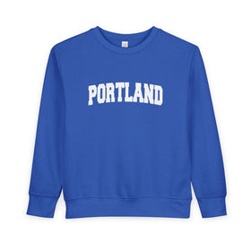 Portland, Oregon Sweatshirt - Portland Toddler Crewneck Sweatshirt