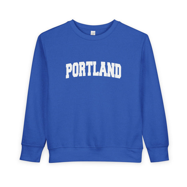Portland, Oregon Sweatshirt - Portland Toddler Crewneck Sweatshirt