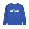 Portland, Oregon Sweatshirt - Portland Toddler Crewneck Sweatshirt