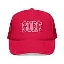 Surf Trucker Hat — Vintage College Foam Mesh Cap-3