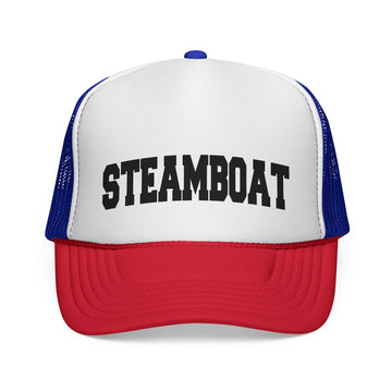 Steamboat, Colorado Collegiate Style Trucker Hat