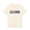 Lake Placid, New York T Shirt - Retro Jetski PWC Graphic Tee