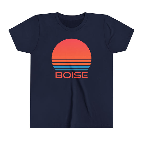 Boise, Idaho Youth Shirt - Retro 80s Boise Kid's T-Shirt