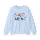 Alta, Utah Sweatshirt Après-Ski Crewneck - Mountain Ski Lodge Design-4