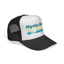 Myrtle Beach, South Carolina Retro Sailboat Trucker Hat-4