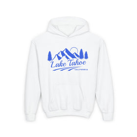 Retro Lake Tahoe, California Youth Hoodie - Mountain Lake Tahoe, California Kids Sweatshirt, Cute Lake Tahoe, California Children's Pullover