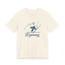 Wyoming T Shirt - Vintage Ski Graphic Wyoming Tee-2