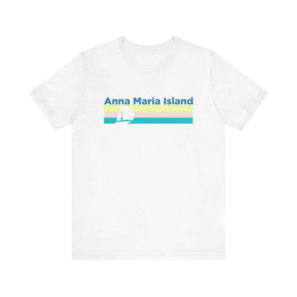 Anna Maria Island, Florida T Shirt - Sailboat Graphic Tee