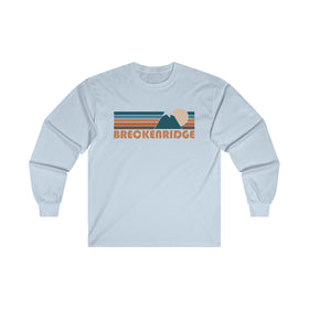 Breckenridge, Colorado Long Sleeve Shirt - Retro Unisex Breckenridge Long Sleeve Tee