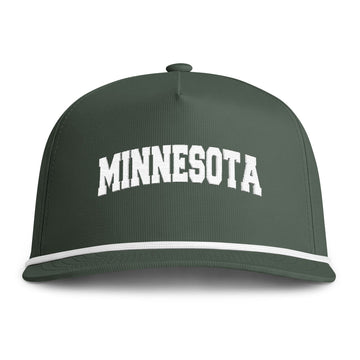 Buy moss Minnesota Embroidered Rope Hat - Vintage Sunwashed Rope Cap, Comfort Colors